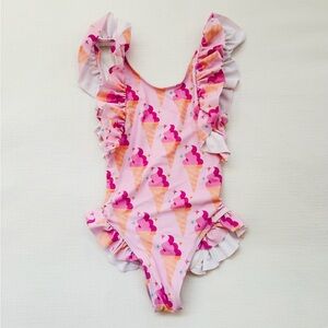 NWOT tween style girls bathing suit